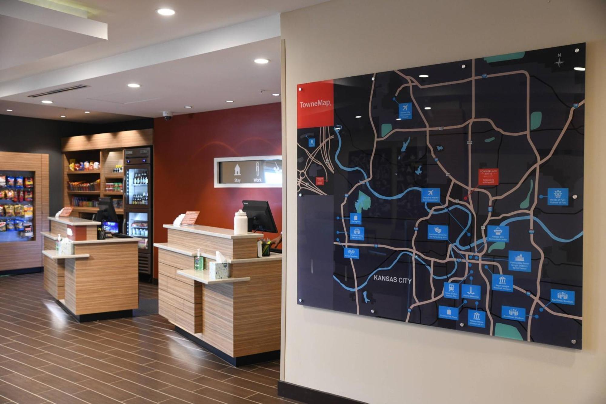 Towneplace Suites Kansas City At Briarcliff Exterior foto